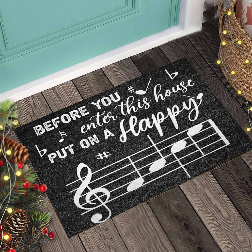 Before You Enter This House - Piano Doormat