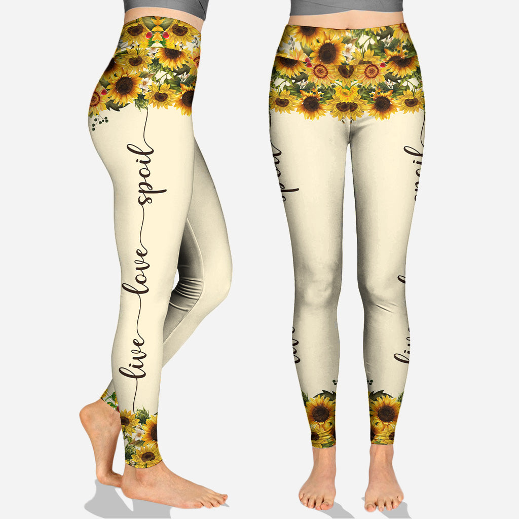 Travel Set - Personalized Mother's Day Grandma Hoodie and Leggings