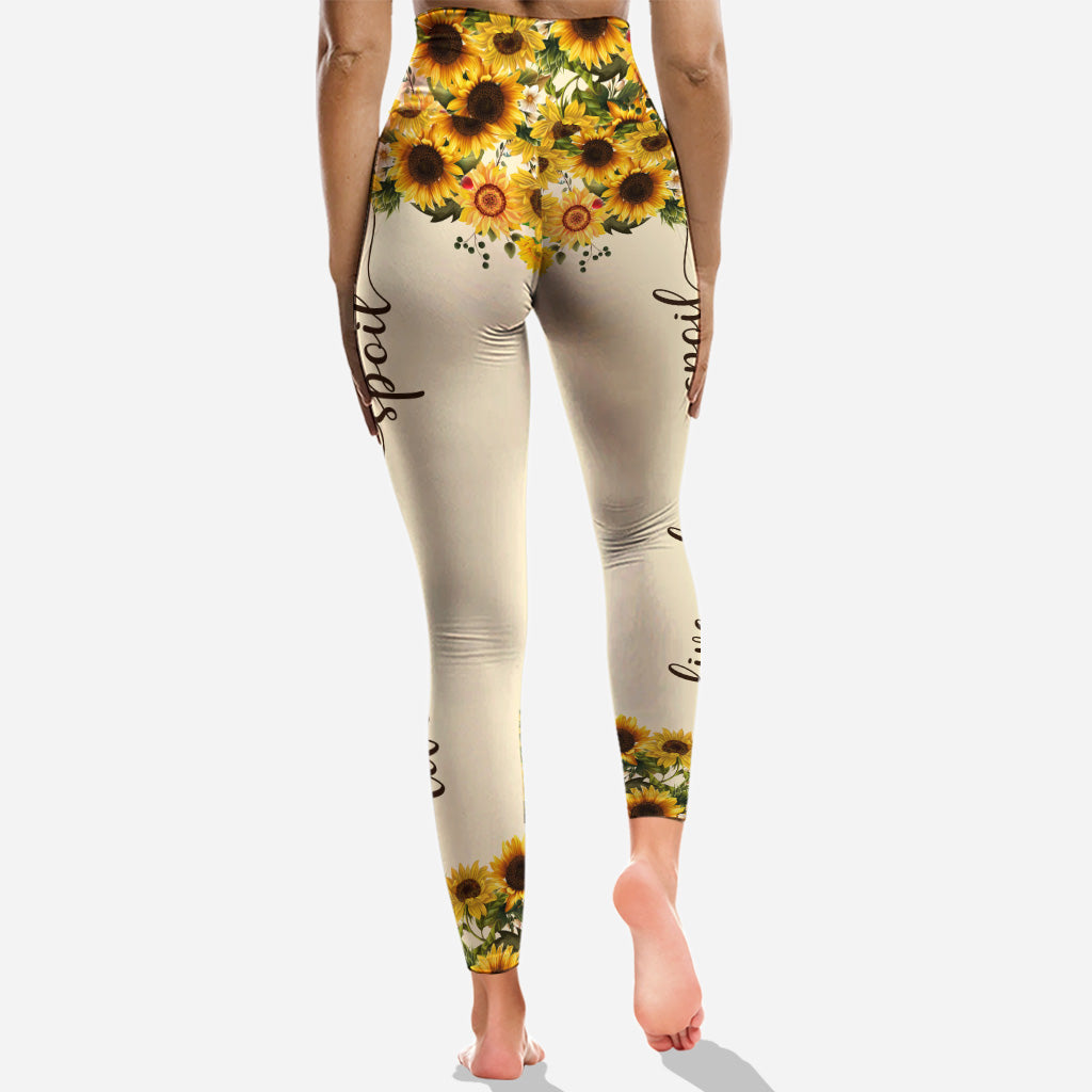 Travel Set - Personalized Mother's Day Grandma Hoodie and Leggings