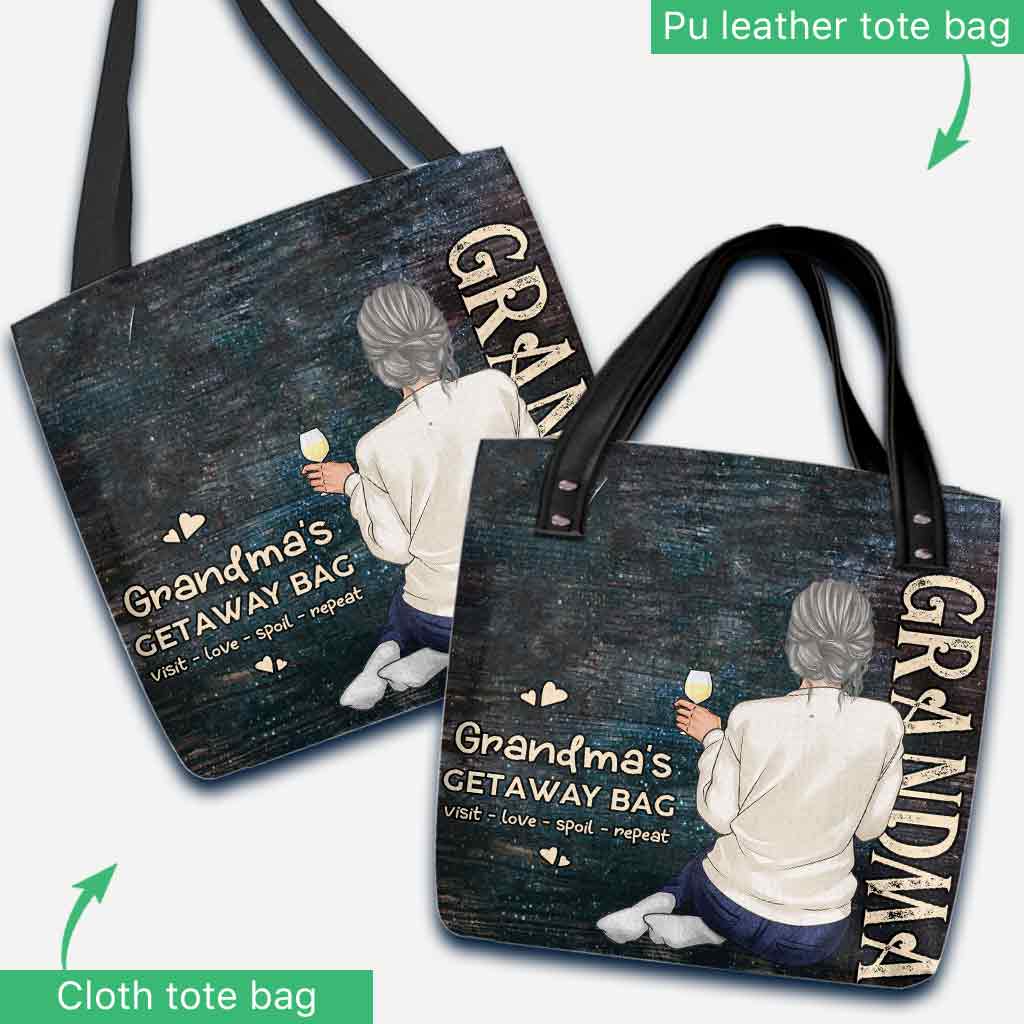 Grandma’s Getaway Bag - Personalized Grandma Tote Bag
