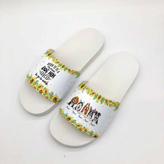Dog Mom - Personalized Slide Sandals