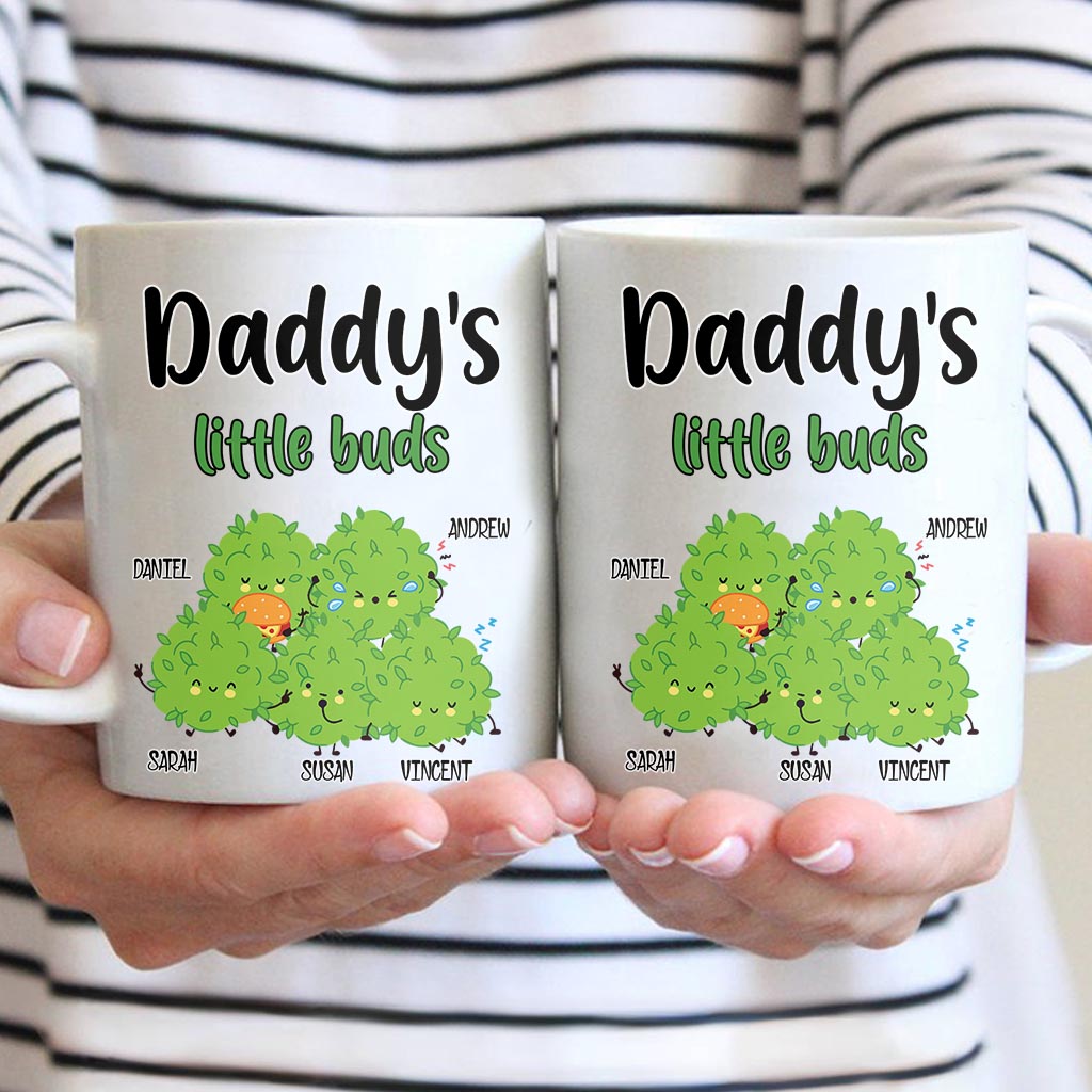 Daddy's Little Buds - Personalized Weed Mug