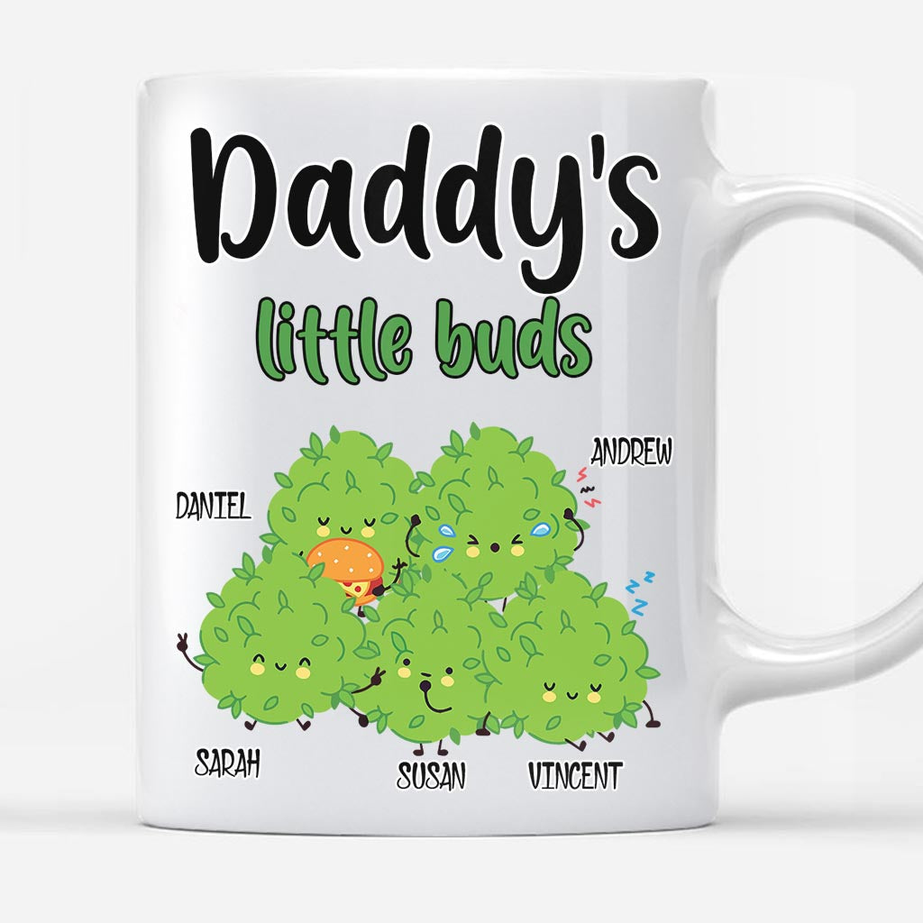 Daddy's Little Buds - Personalized Weed Mug
