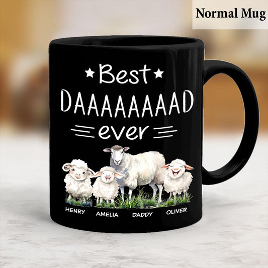 Best Dad Best Mom Ever - Gift for dad, mom - Personalized Mug
