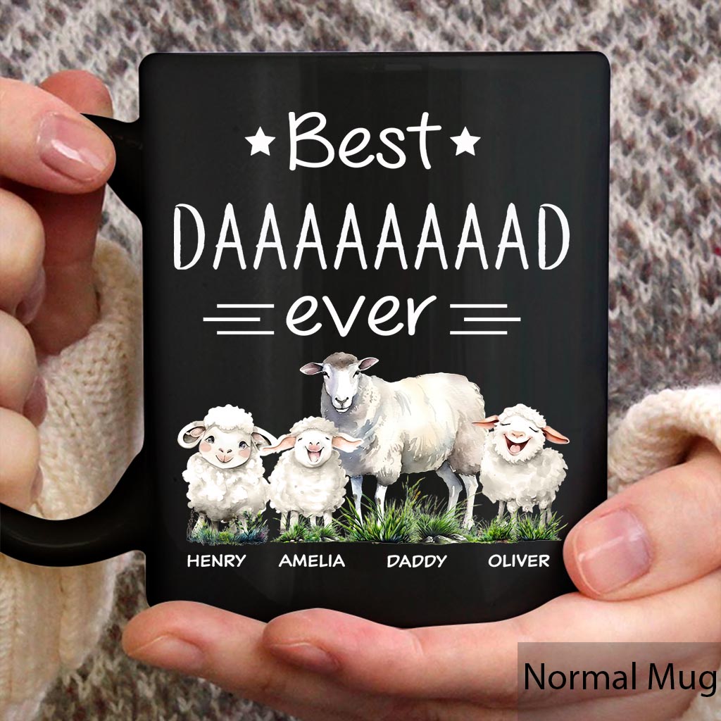 Best Dad Best Mom Ever - Gift for dad, mom - Personalized Mug