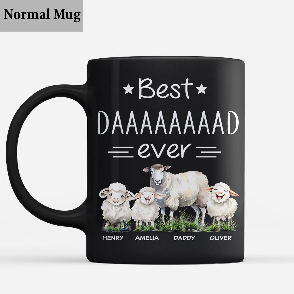Best Dad Best Mom Ever - Gift for dad, mom - Personalized Mug