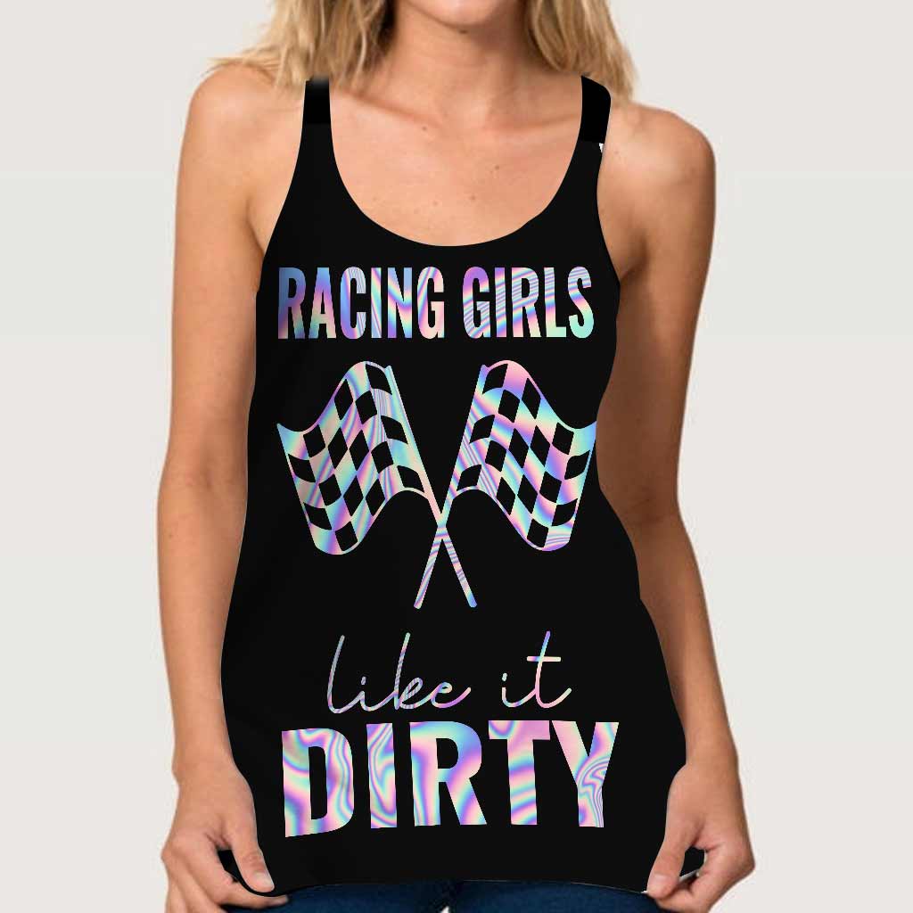 Racing Girl Cross Tank Top