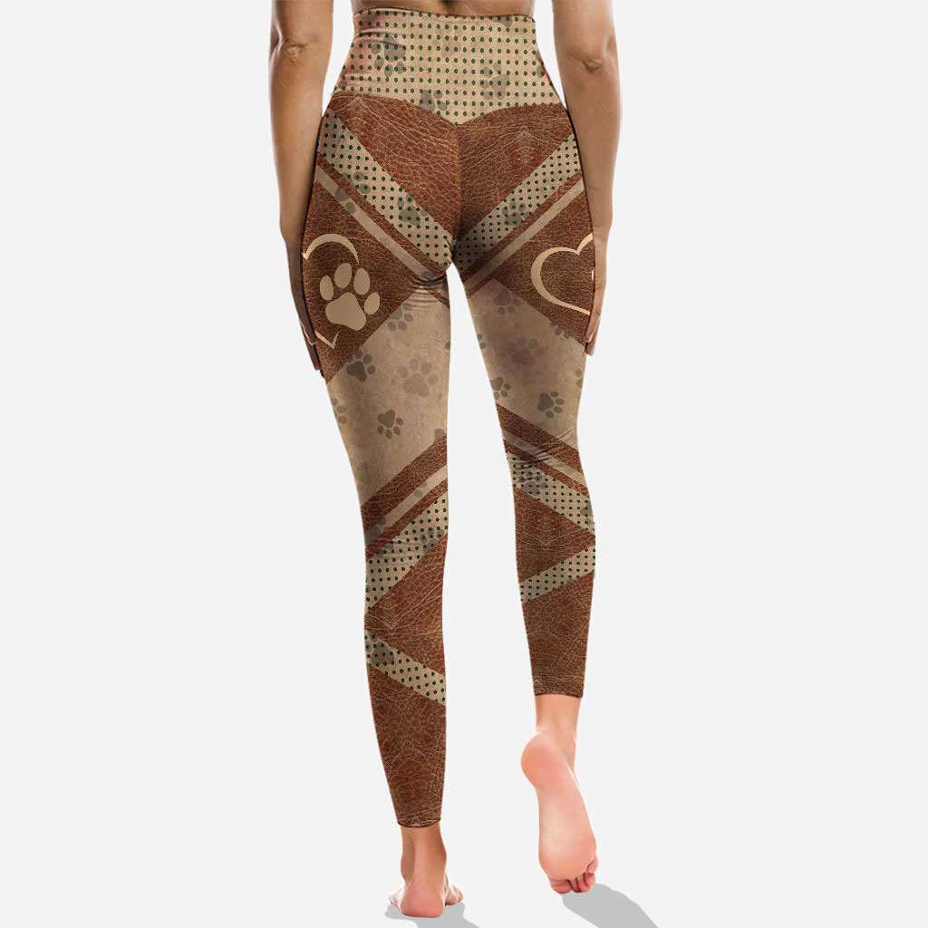 Life Is Better With Dogs - Personalized Hoodie And Leggings