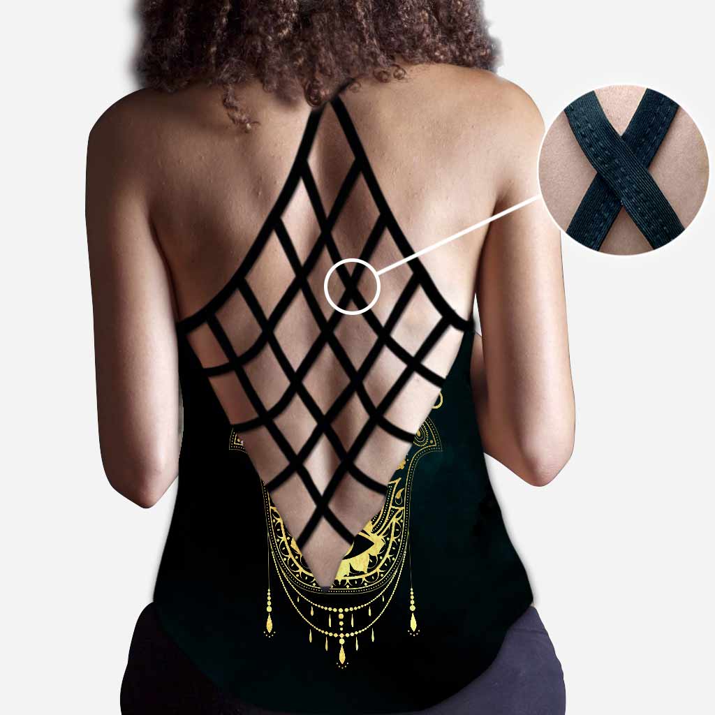Hamsa Hand - Cross Tank Top