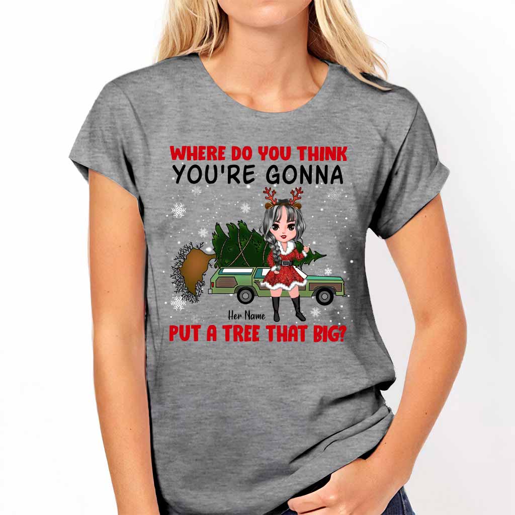 I'll Show You - Personalized Christmas Couple T-shirt and Hoodie