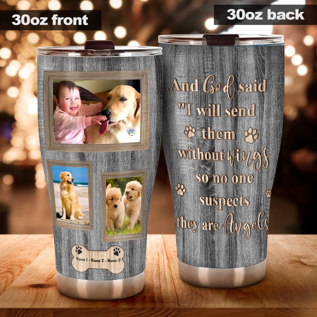 And God Said - Personalized Dog Tumbler