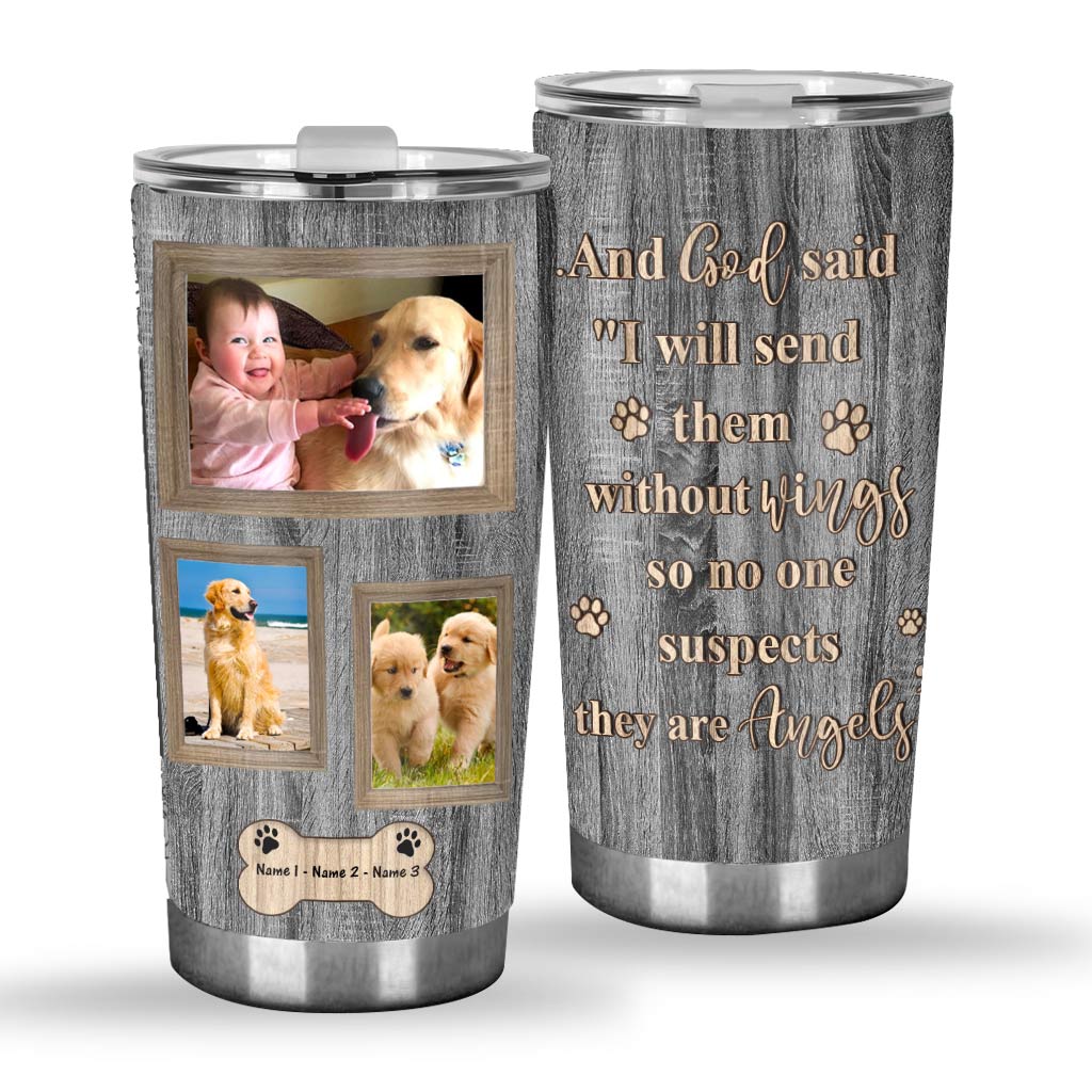 And God Said - Personalized Dog Tumbler