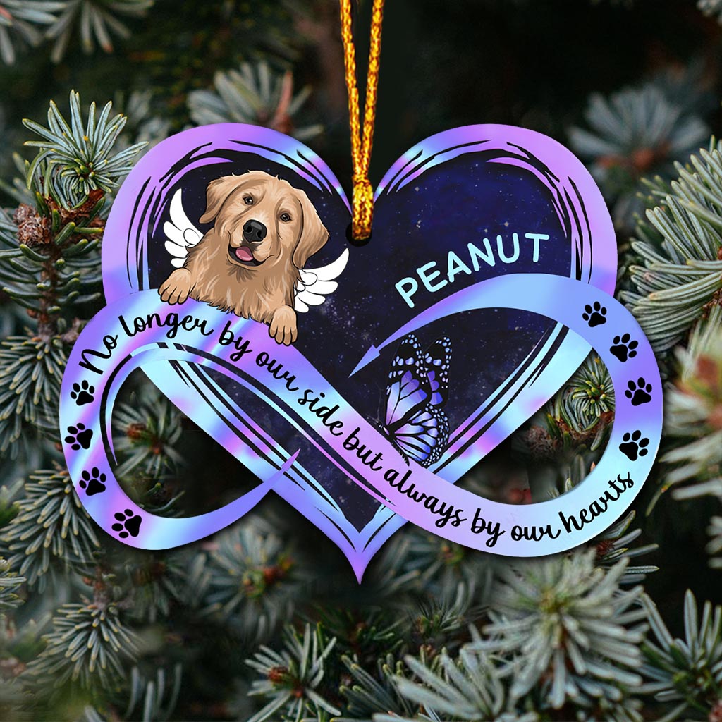 No Longer By Our Side - Personalized Dog Ornament