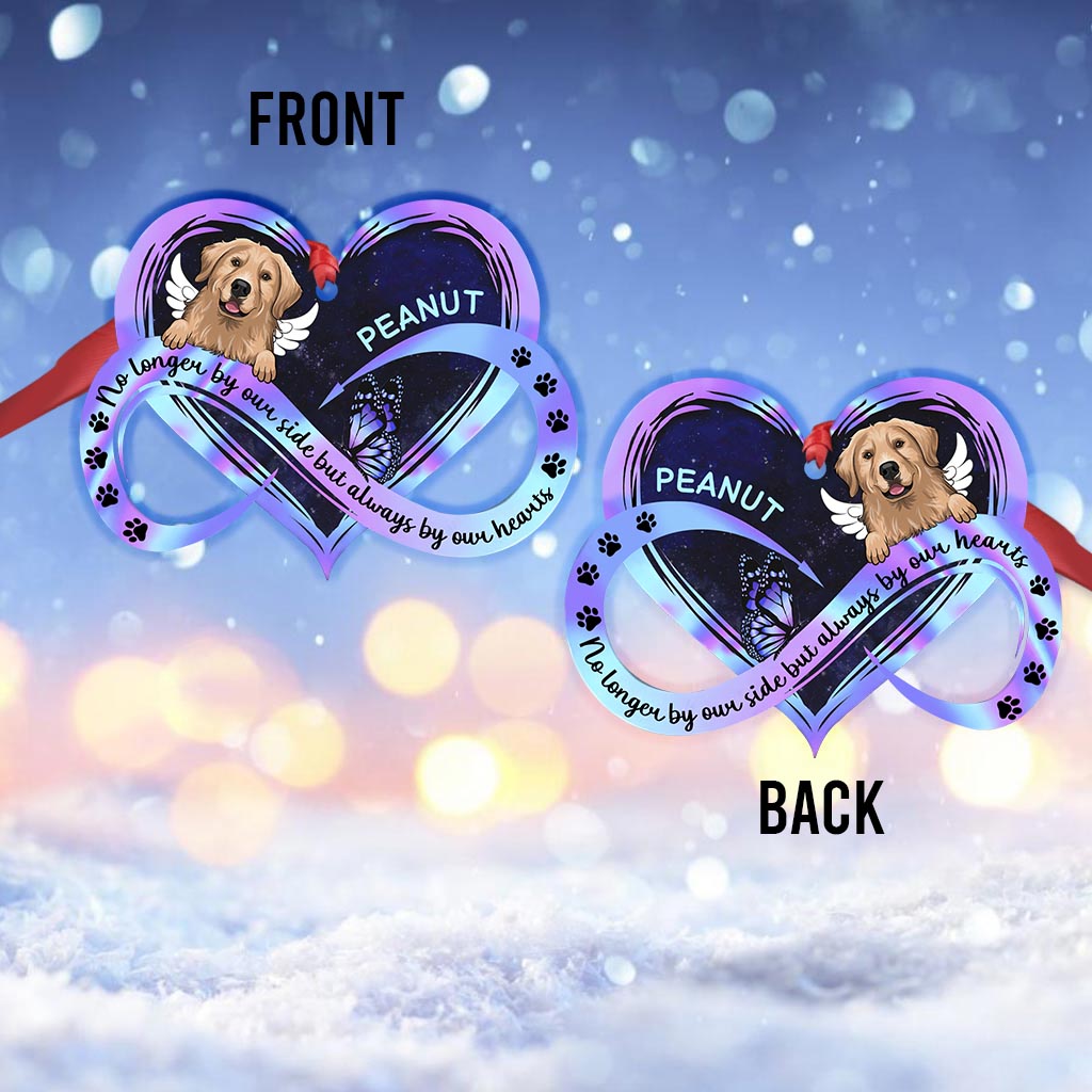 No Longer By Our Side - Personalized Dog Ornament