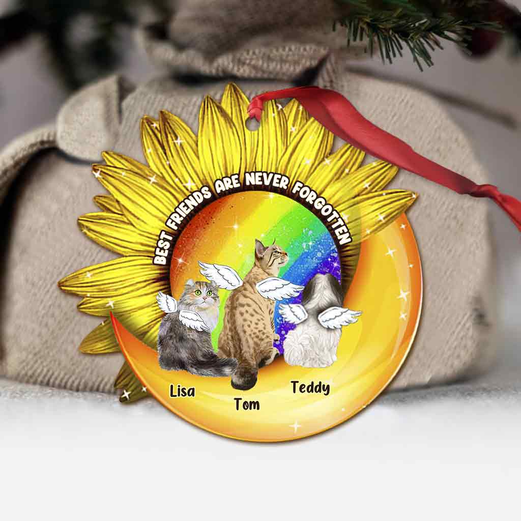Best Friends Are Never Forgotten - Personalized Dog Ornament