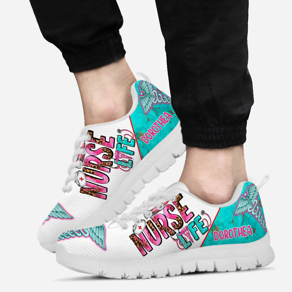 Western Nurse Proud - Personalized Nurse Sneakers