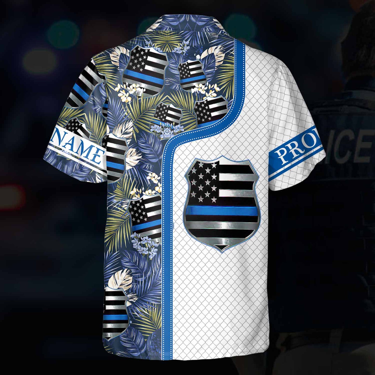 I've Got Your Six - Police Officer Personalized Hawaiian Shirt