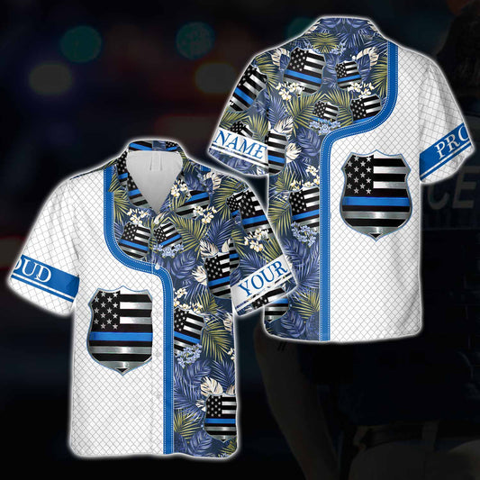 I've Got Your Six - Police Officer Personalized Hawaiian Shirt
