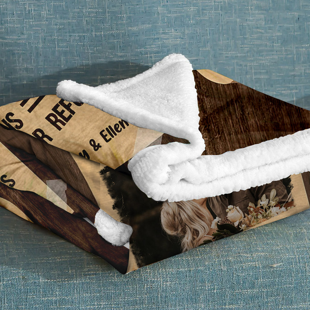 I'm Yours - Personalized Couple Blanket