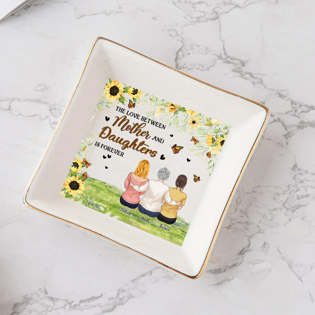 The Love Between - Personalized Mother's Day Mother Jewelry Dish