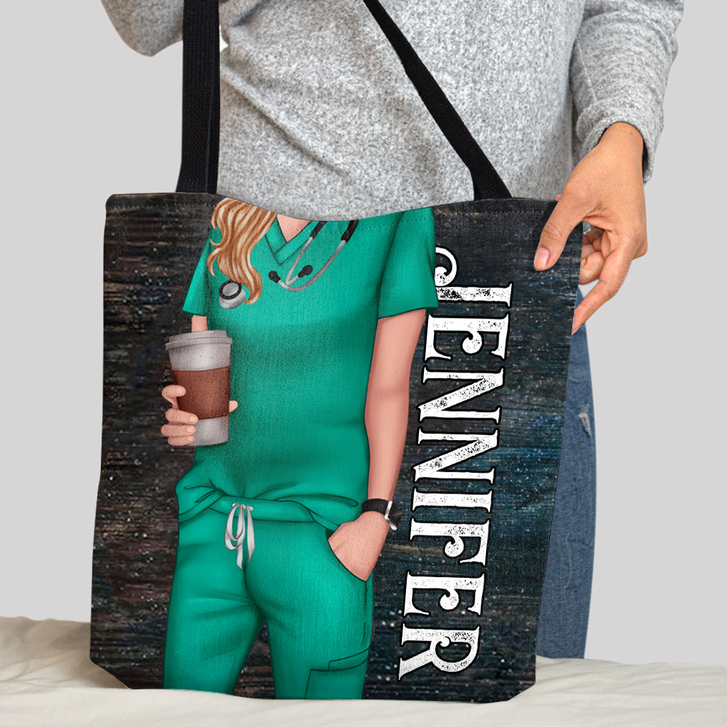 Nurse Life - Personalized Nurse Tote Bag