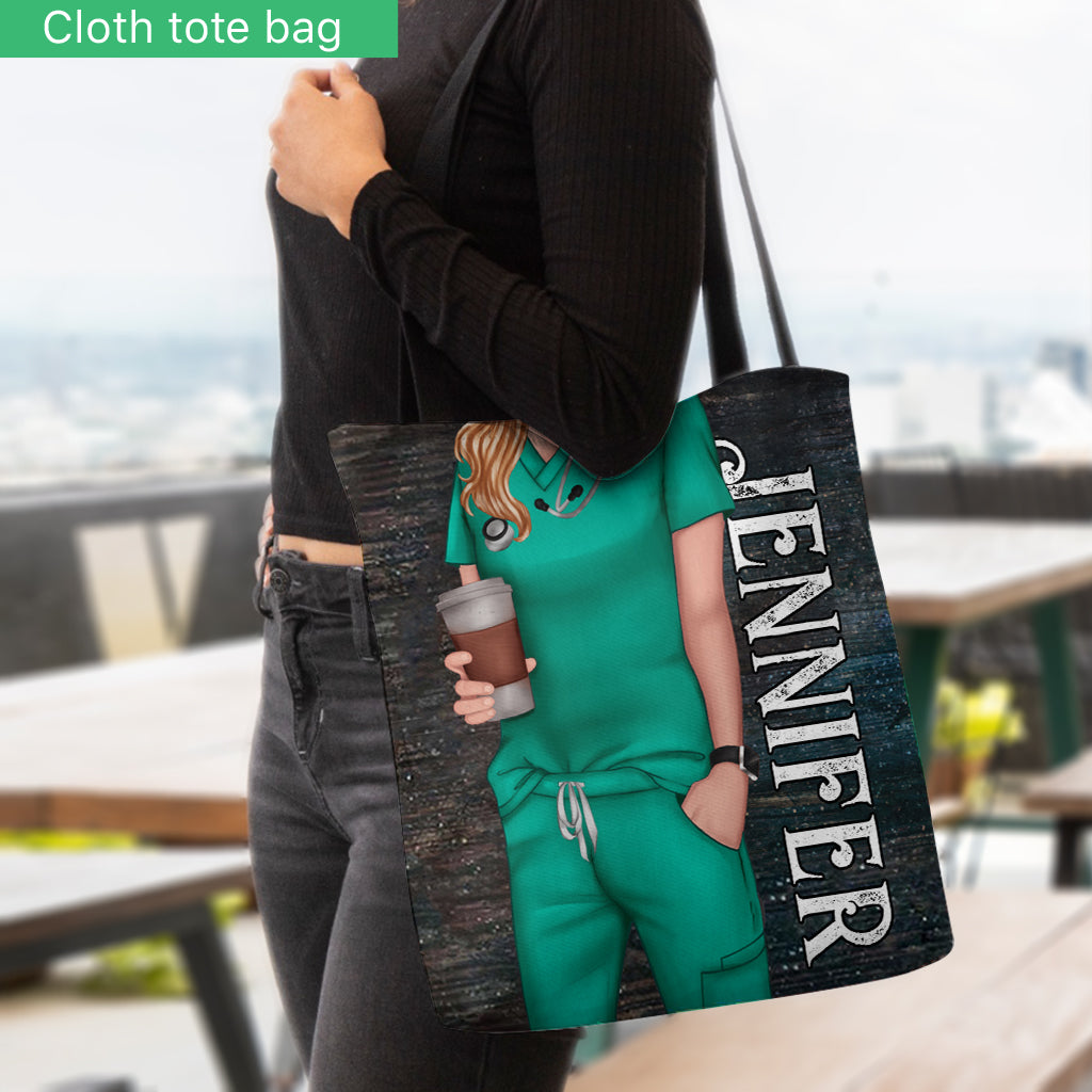 Nurse Life - Personalized Nurse Tote Bag