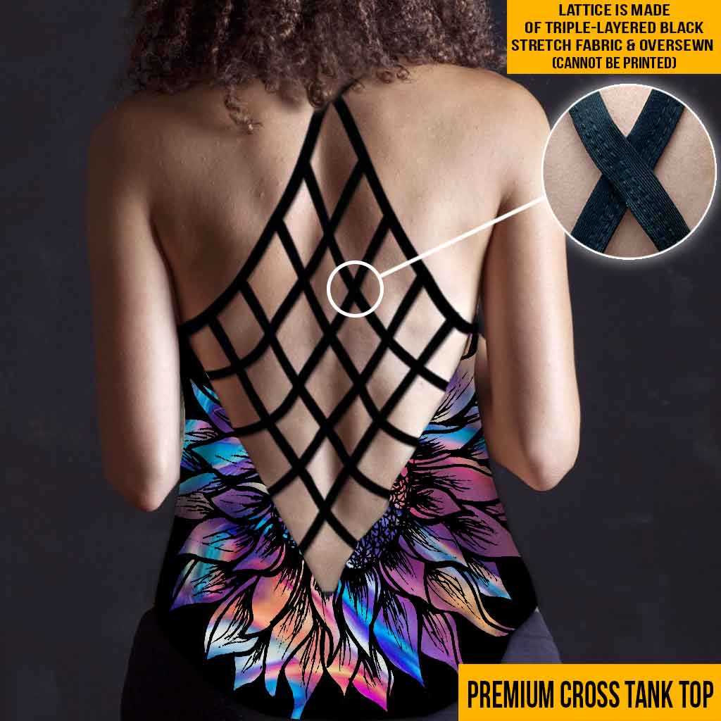 Nursing Is A Work Of Heart Cross Tank Top