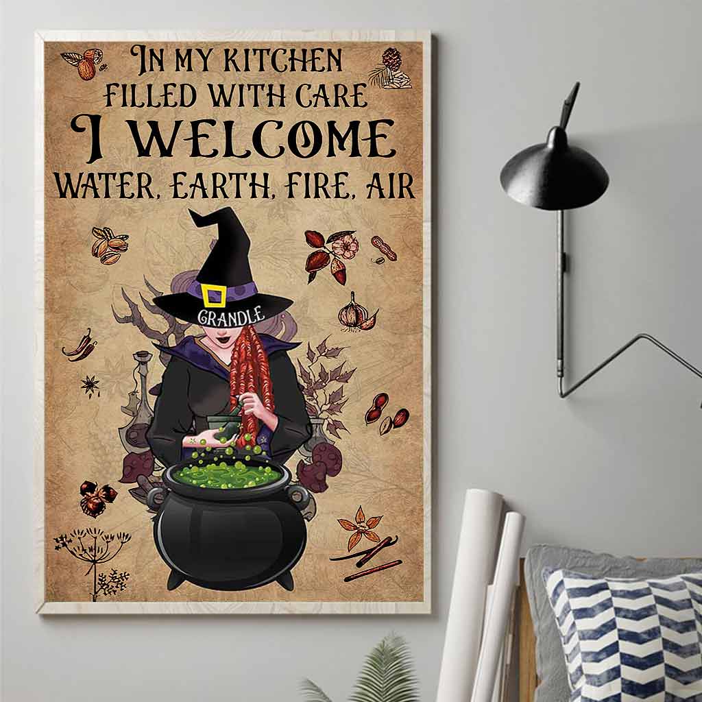 In My Kitchen - Witch Personalized Poster 082021