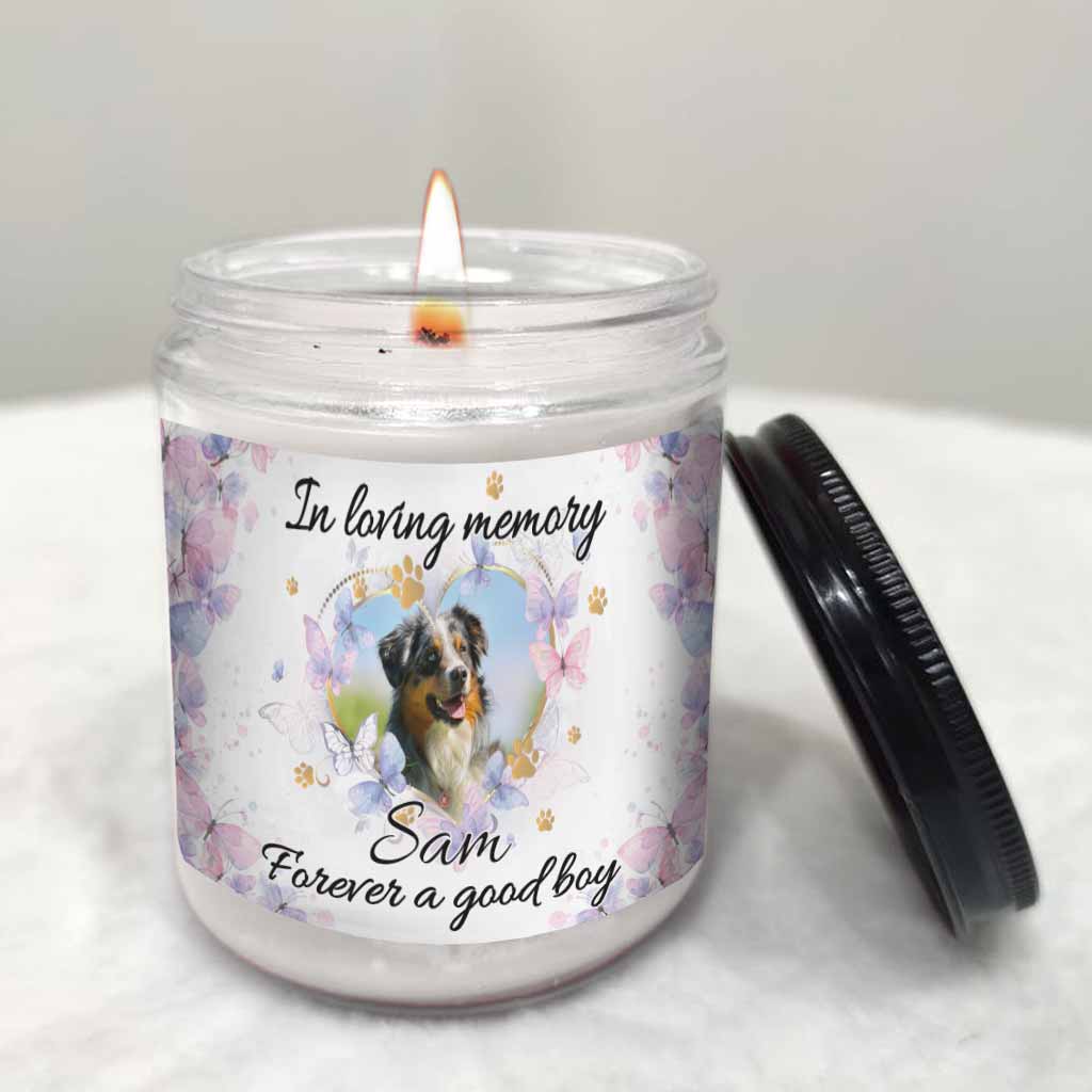 Good Boy And Good Girl - Personalized Dog Candle