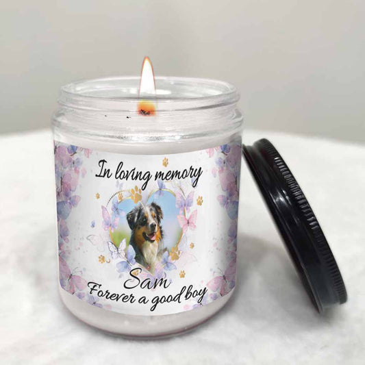 Good Boy And Good Girl - Personalized Dog Candle
