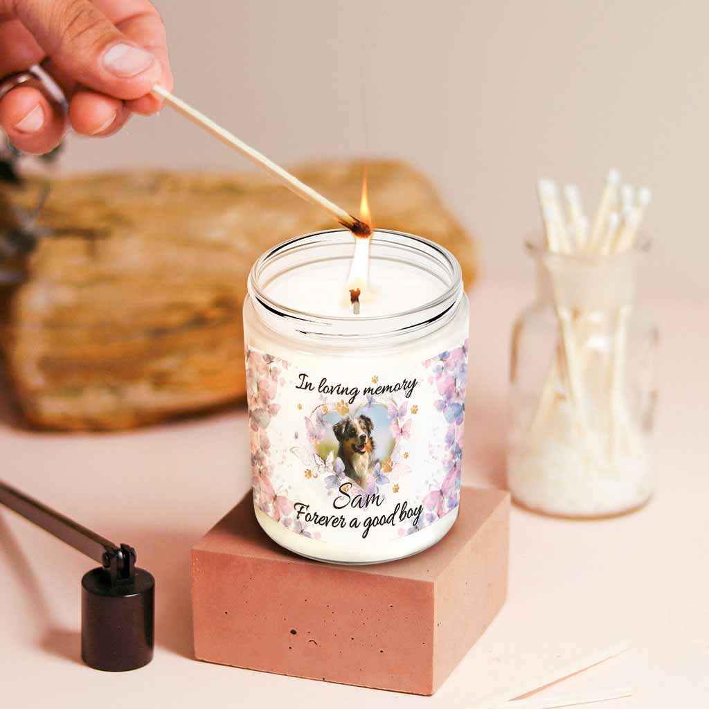 Good Boy And Good Girl - Personalized Dog Candle