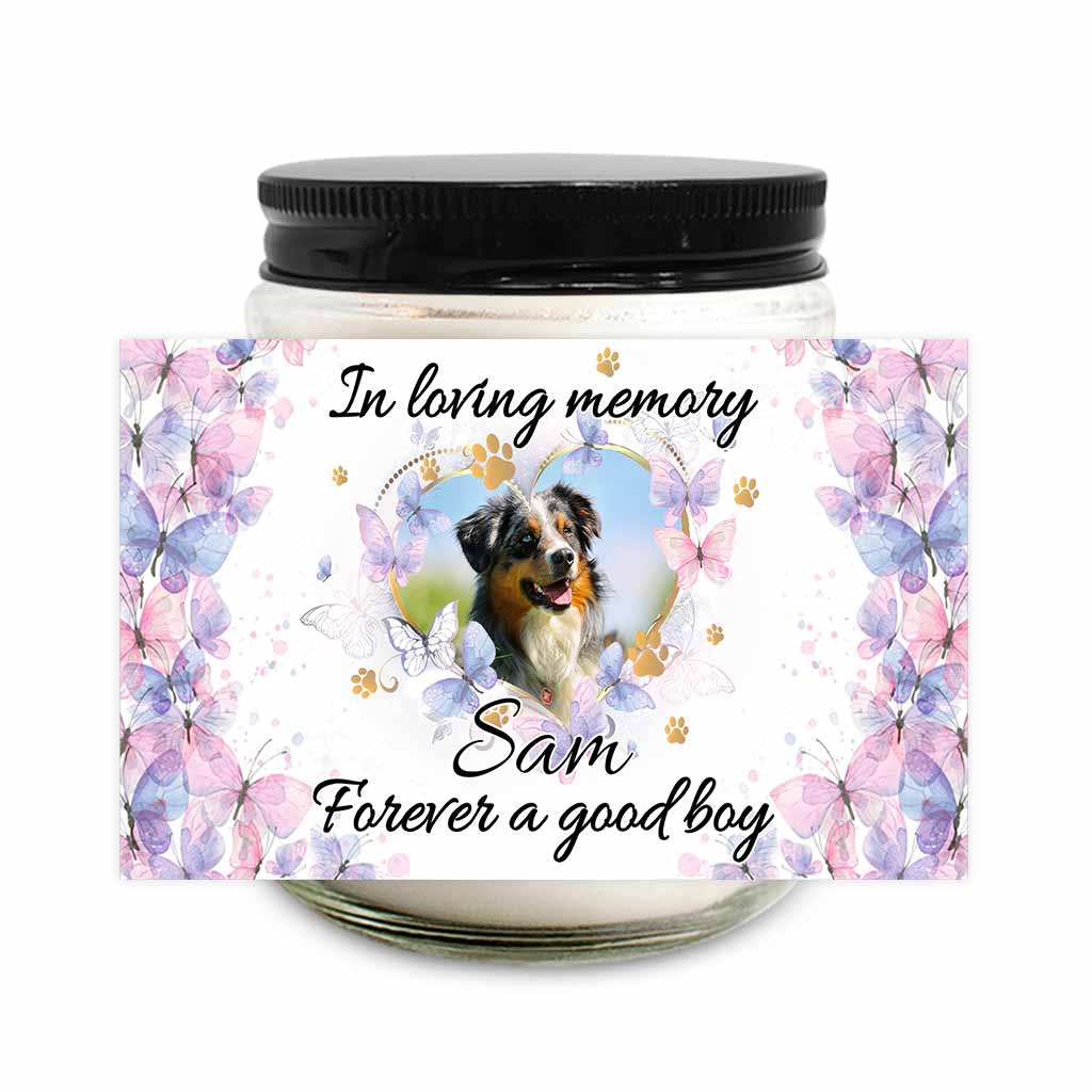 Good Boy And Good Girl - Personalized Dog Candle