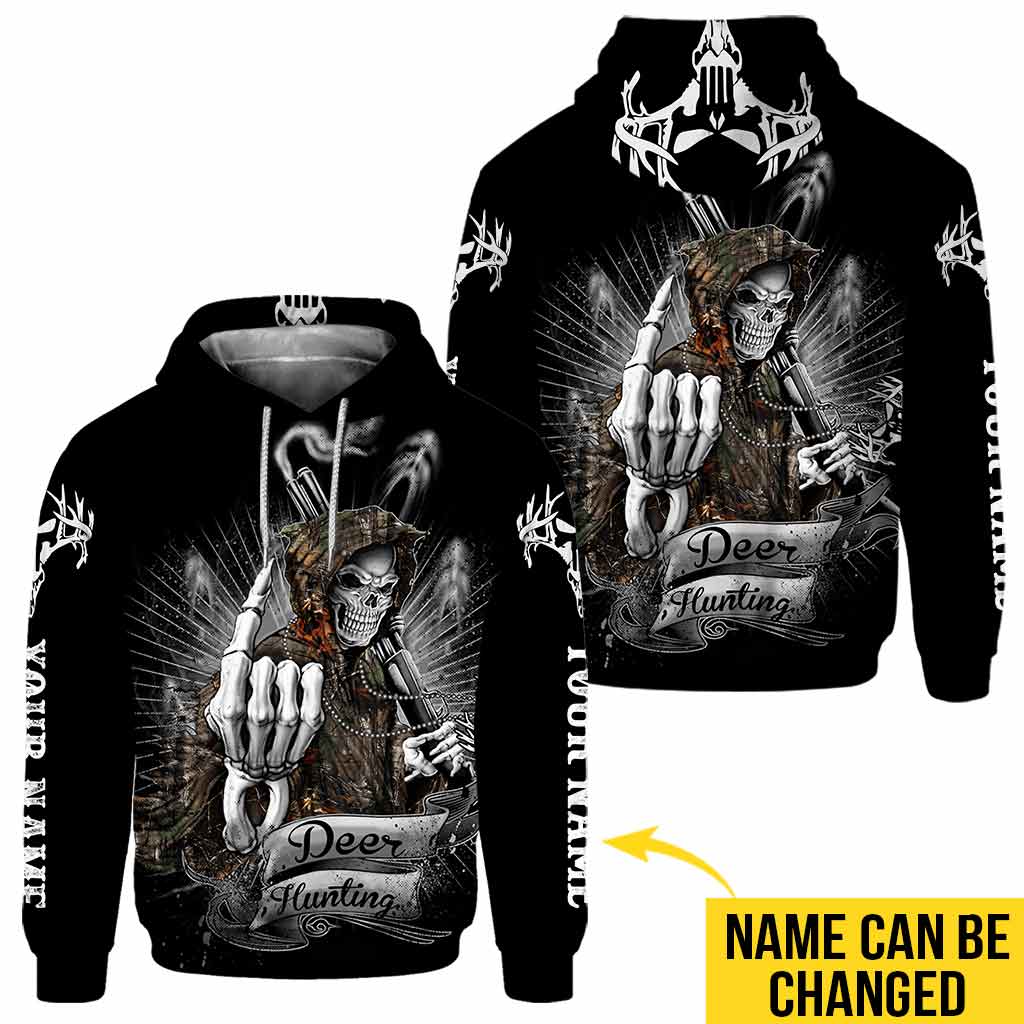 Deer Hunting - Personalized Hunting All Over T-shirt and Hoodie