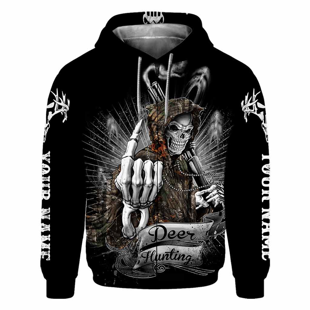 Deer Hunting - Personalized Hunting All Over T-shirt and Hoodie