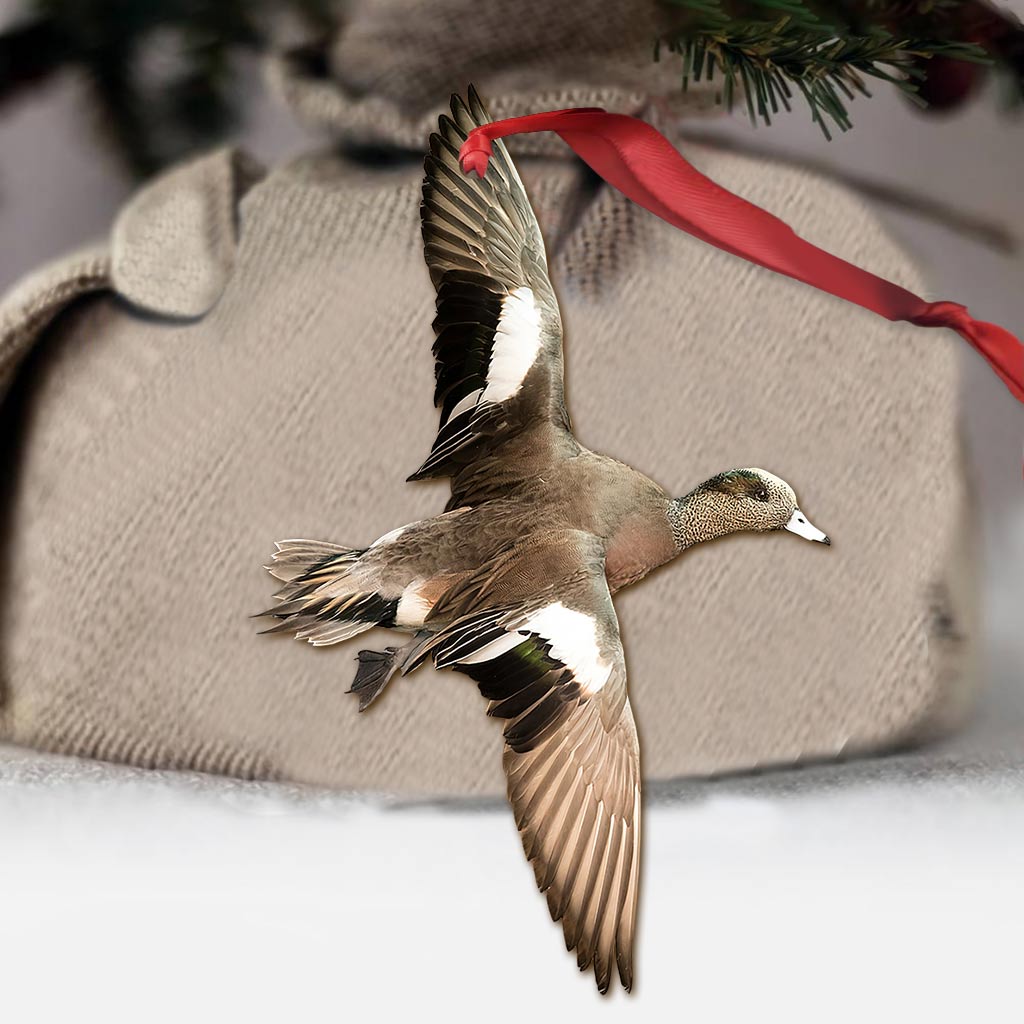 Widgeon My Hunting Collection - Christmas Ornament (Printed On Both Sides)