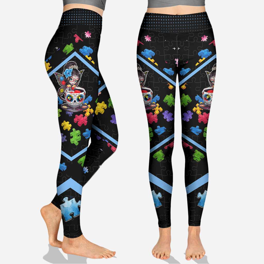 Be Kind - Personalized Autism Awareness Hoodie And Leggings