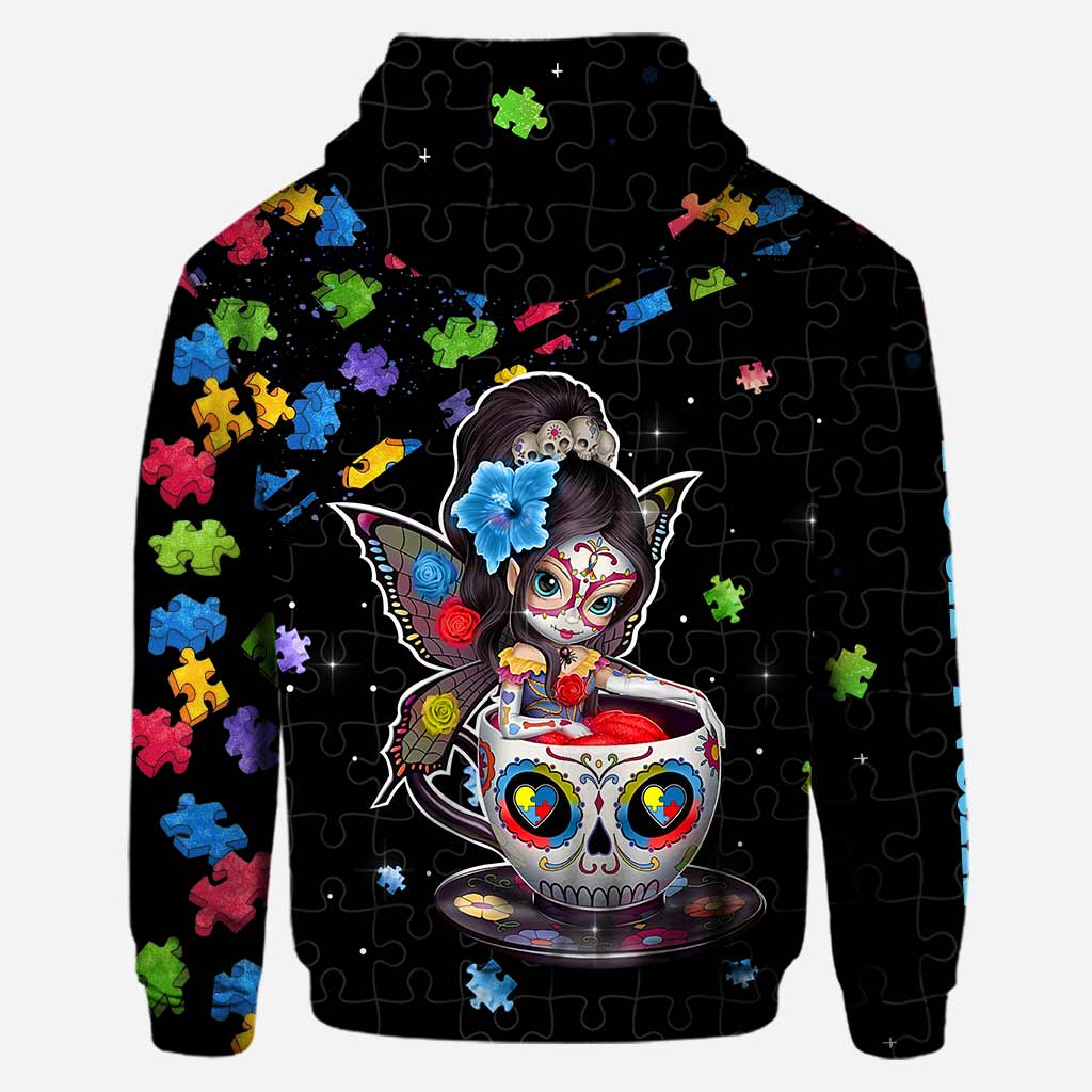 Be Kind - Personalized Autism Awareness Hoodie And Leggings