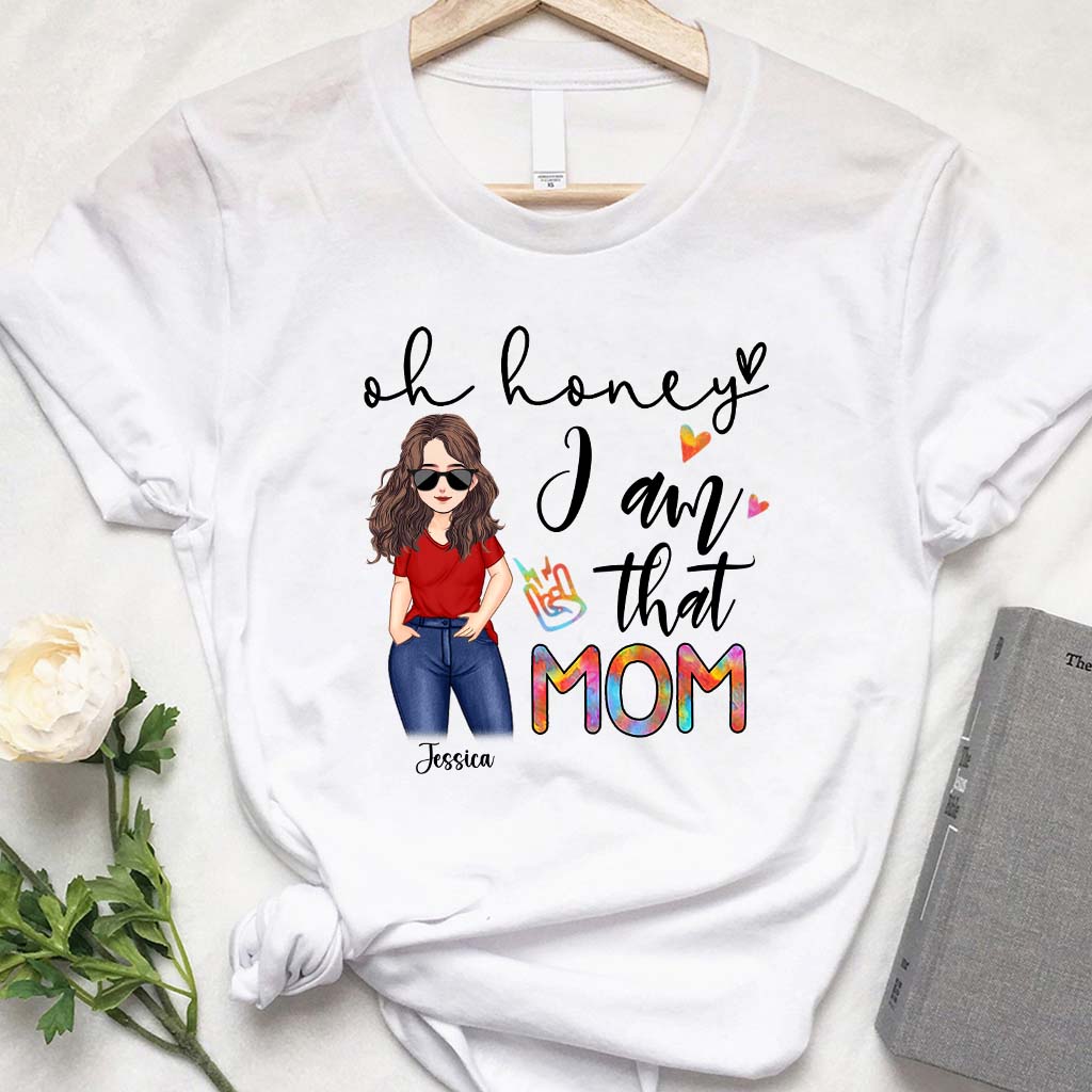 Oh Honey - Personalized Mother's day Mother T-shirt and Hoodie