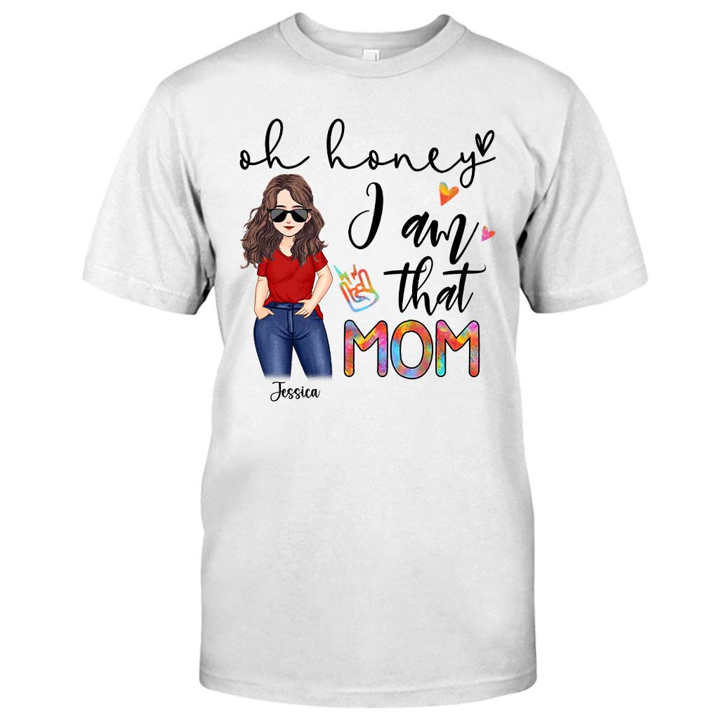 Oh Honey - Personalized Mother's day Mother T-shirt and Hoodie