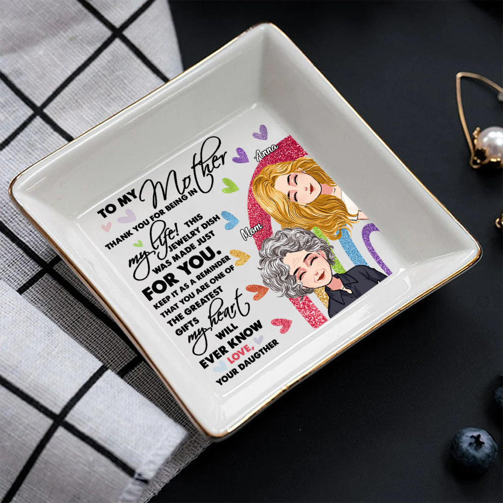 Greatest Gift - Personalized Mother's Day Mother Jewelry Dish