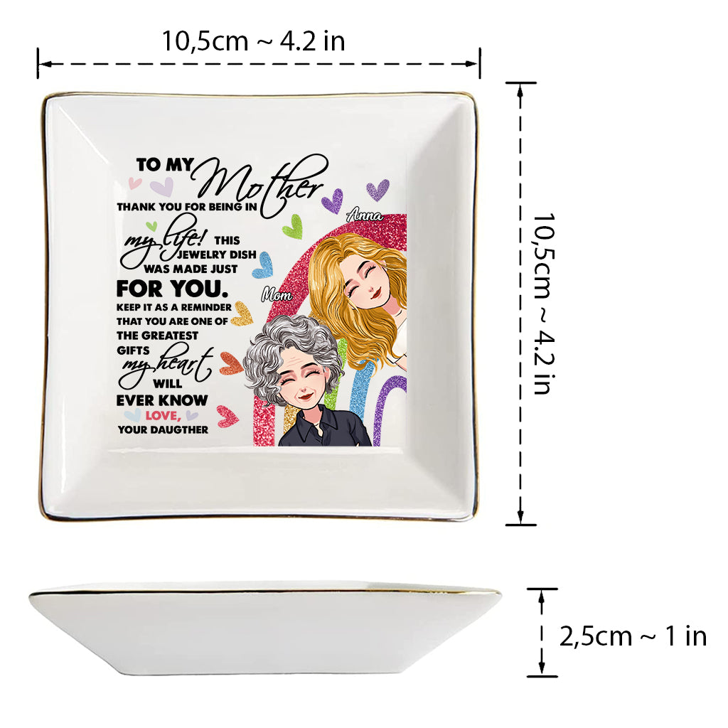 Greatest Gift - Personalized Mother's Day Mother Jewelry Dish