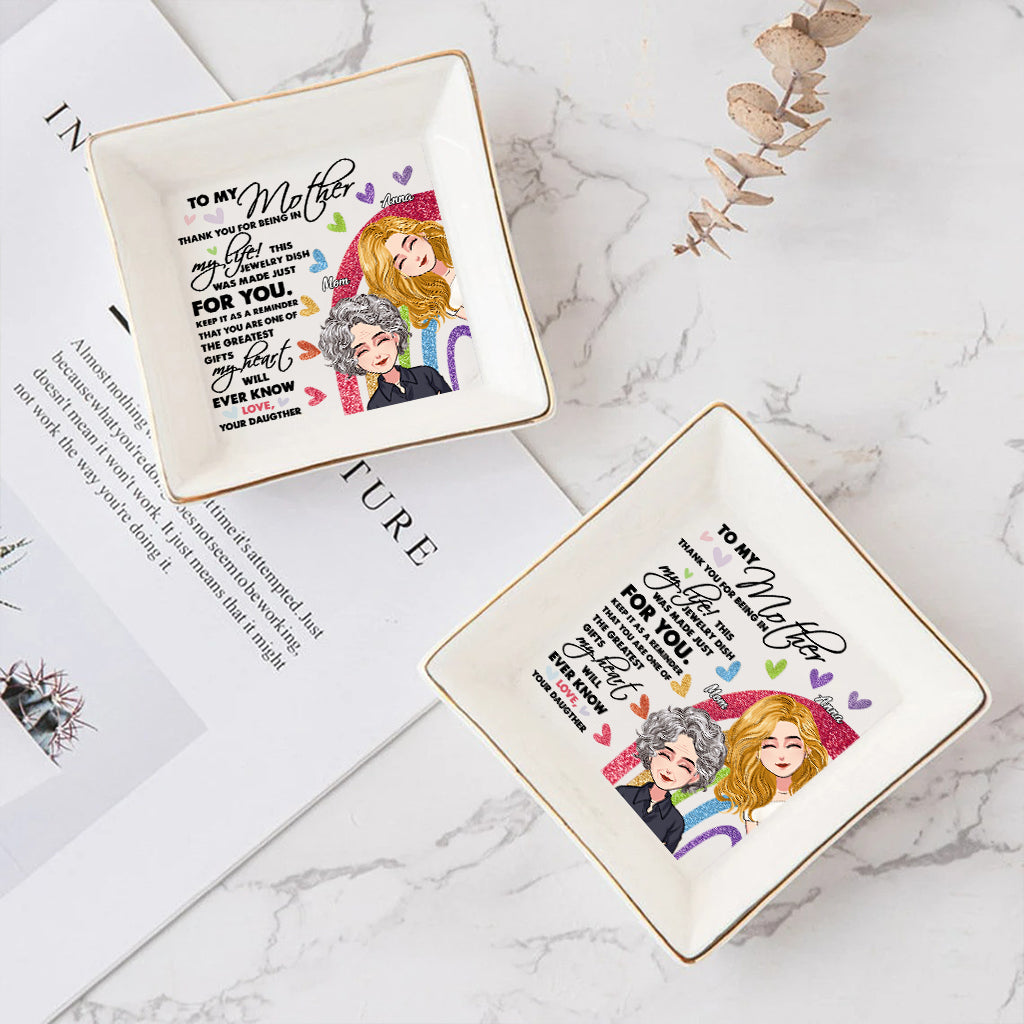Greatest Gift - Personalized Mother's Day Mother Jewelry Dish