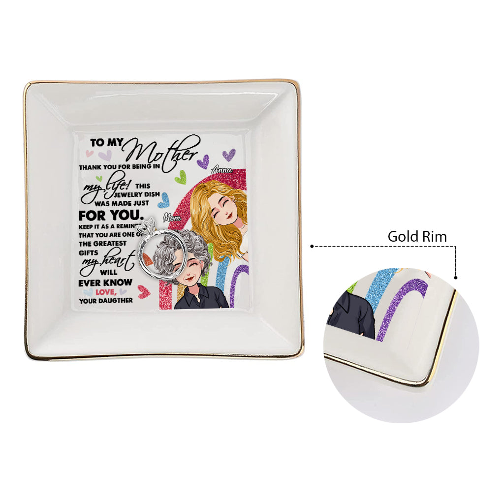 Greatest Gift - Personalized Mother's Day Mother Jewelry Dish