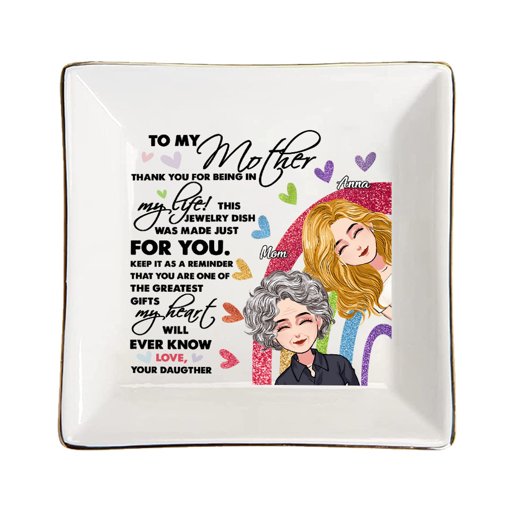 Greatest Gift - Personalized Mother's Day Mother Jewelry Dish