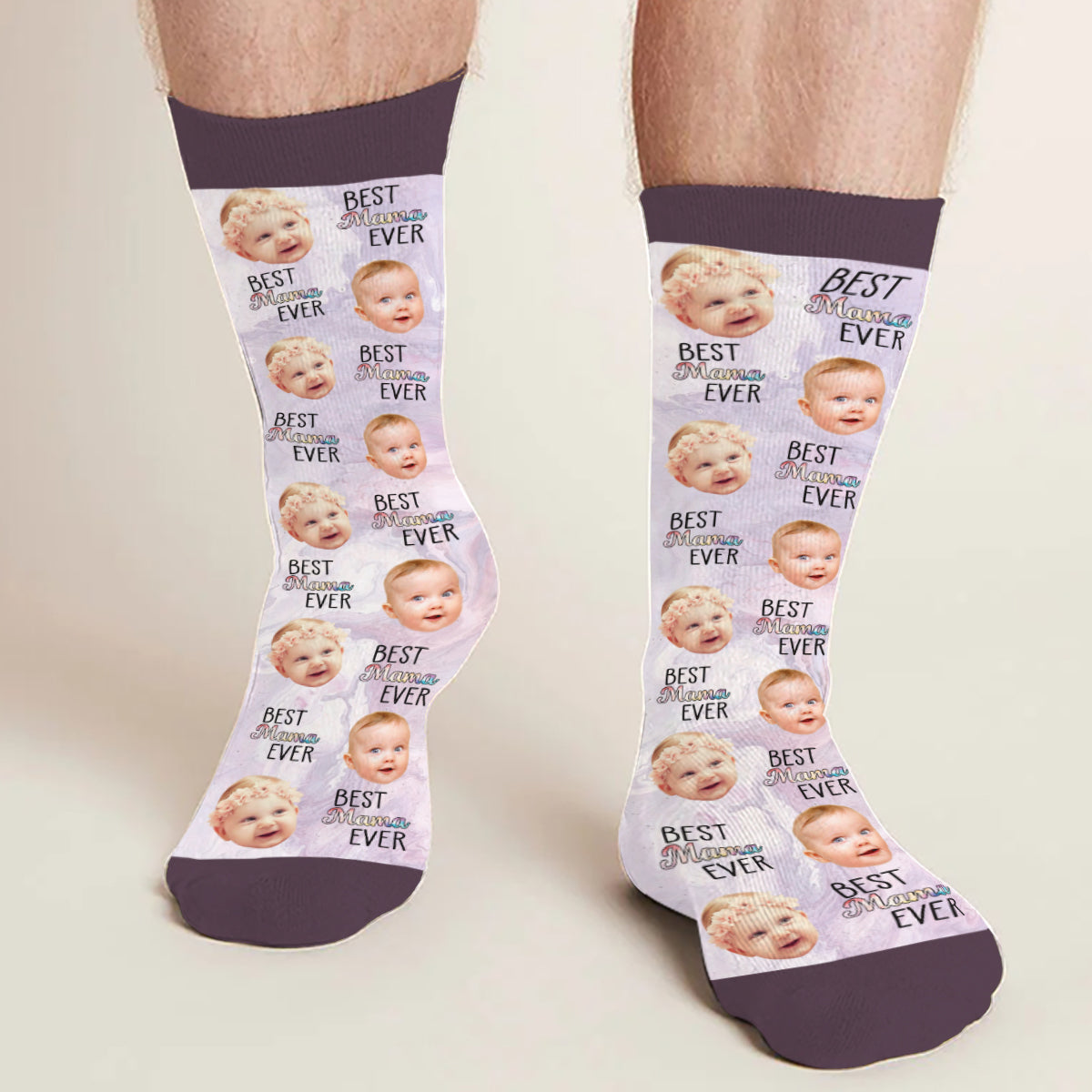 Best Grandma Mom Ever - Gift for mom, mom, grandma, aunt - Personalized Socks