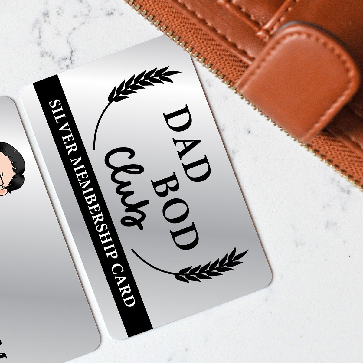 VIP Platinum Member - Personalized Father Wallet Insert Card