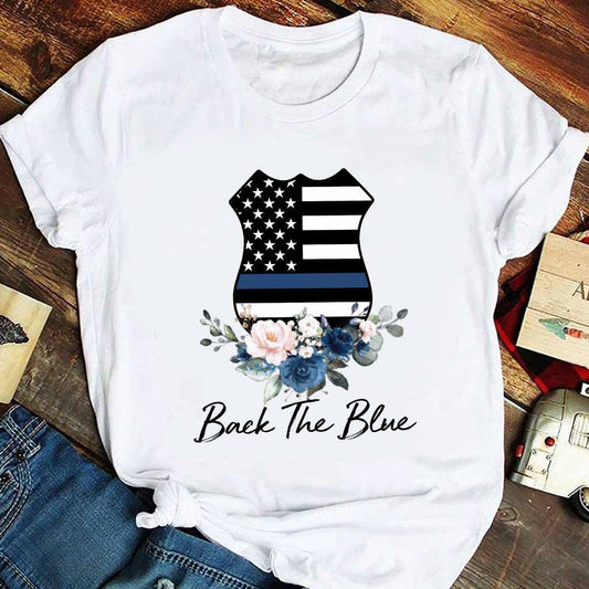 Blue Badge  - Police Officer T-shirt And Hoodie 062021
