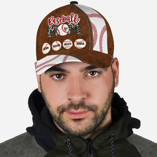 Baseball Mom - Personalized Baseball Classic Cap