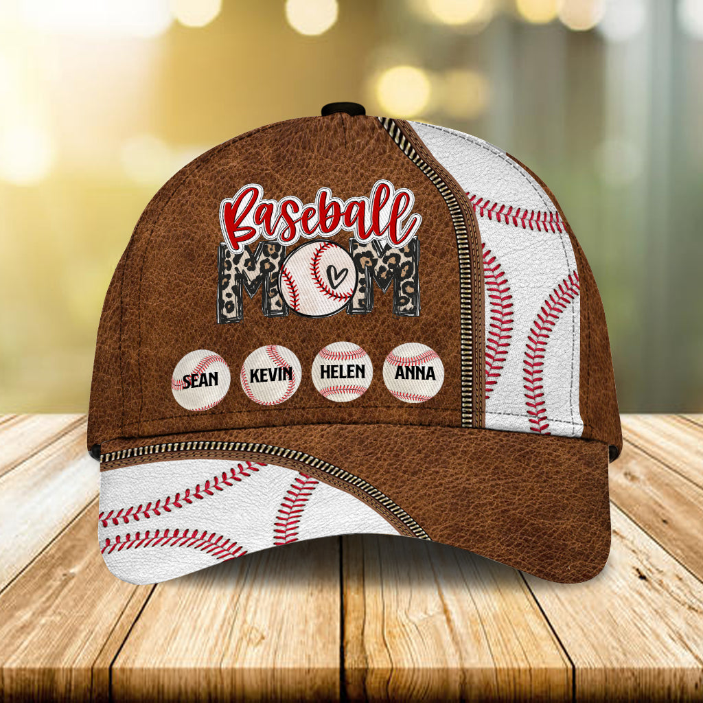 Baseball Mom - Personalized Baseball Classic Cap