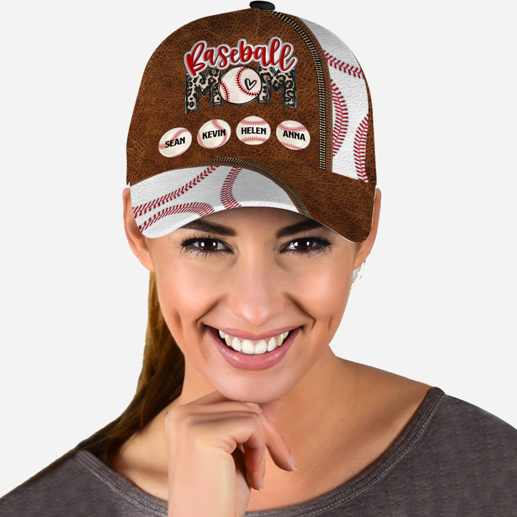 Baseball Mom - Personalized Baseball Classic Cap
